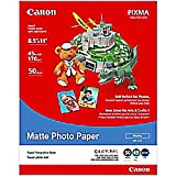 Canon 7981A004 Photo Paper Plus, Matte, 8-1/2 x 11 (Pack of 50 Sheets)