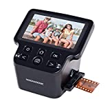 Magnasonic All-in-One 22MP Film Scanner with Large 5' Display & HDMI, Converts 35mm/126/110/Super 8 Film & 135/126/110 Slides into Digital Photos, Built-in Memory (FS71)
