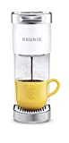 Keurig K-Mini Plus Coffee Maker, Single Serve K-Cup Pod Coffee Brewer, Comes With 6 to 12 oz. Brew Size, K-Cup Pod Storage, and Travel Mug Friendly, Matte White
