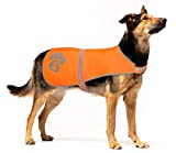 SPOFLY Reflective Safety Dog Vest, High Visibility Keep Dogs Visible Outdoor Activity Day and Night, Hunting and Walking, Dog Jacket for Small Medium and Large Dogs (Blaze Orange, L)