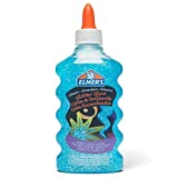 Elmer's 2022912 Liquid Glitter Glue, Washable, Blue, 6 Ounces, 1 Count