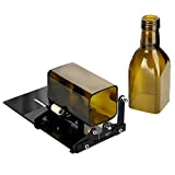 Glass Bottle Cutter, Fixm Square & Round Bottle Cutting Machine, Wine Bottles and Beer Bottles Cutter Tool with Accessories Tool Kit（Upgrade Version）