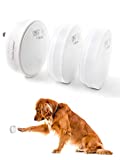 Mighty Paw Smart Bell 2.0, Dog Doorbell for Potty Communication, Super-Light Press Button Door Bell (2 Activators, White)