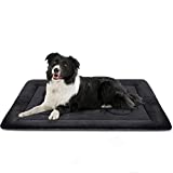 JoicyCo Medium Dog Bed Crate Mat 36 in Non-Slip Washable Soft Mattress Kennel Pads