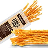 AFreschi Turkey Tendon Twists for Dogs, Premium All-Natural, Hypoallergenic Dog Chew Treat, Easy to Digest, Alternative to Rawhide, Ingredient Sourced from USA. Pack of 1, 3 oz