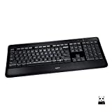 Logitech K800 Wireless Illuminated Keyboard — Backlit Keyboard, Fast-Charging, Dropout-Free 2.4GHz Connection