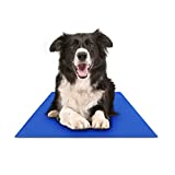 Chillz Cooling Mat For Dogs, Large Size Cool Pad – Pressure Activated Gel Dog Cooling Mat – No Electricity or Refrigeration Required – Keep Your Pet Cool This Summer – 36 x 20 Inches