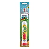 Super Mario Kid’s Spinbrush Electric Battery Toothbrush, Soft, 1 ct, Character May Vary