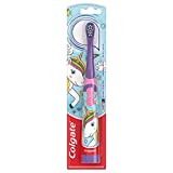 Colgate Kids Electric Battery Powered Toothbrush for Ages 3+, Extra Soft, Unicorn