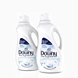 Downy Ultra Plus Free & Gentle Liquid Fabric Conditioner (Fabric Softener), Concentrated, 51 oz Bottles, 2 Pack, 152 Loads Total