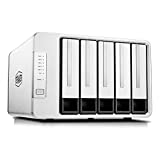 TERRAMASTER F5-221 NAS 5-Bay Cloud Storage Apollo J3355 Dual Core 2.0GHz Plex Media Server Network Storage (Diskless)