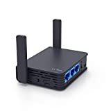 GL.iNet GL-AR750S-Ext (Slate) Gigabit Travel AC VPN Router, 300Mbps(2.4GHz)+433Mbps(5GHz) Wi-Fi, 128MB RAM, MicroSD Support, Repeater Bridge, OpenWrt/LEDE pre-Installed, Cloudflare DNS