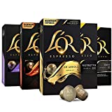 L'OR Espresso Capsules, 50 Pods Variety Pack, Single Cup Aluminum Coffee Pods Compatible with Nespresso Original Machine