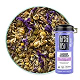 Tiesta Tea - Lavender Chamomile, Loose Leaf Soft Chamomile Herbal Tea, Non-Caffeinated, Hot & Iced Tea, 2 oz Tin - 50 Cups, Natural, Stress Relief & Health Support, Herbal Tea Loose Leaf