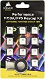 CORSAIR Gaming Performance FPS MOBA Keycap Kit – for Mechanical Keyboards  – Include Key Puller - White