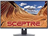 Sceptre 24' Professional Thin 75Hz 1080p LED Monitor 2x HDMI VGA Build-in Speakers, Machine Black (E248W-19203R Series)