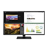 LG 43UN700-B 43 Inch Class UHD (3840 X 2160) IPS Display with USB Type-C and HDR10 with 4 HDMI inputs, Black