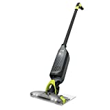 Shark VM252 VACMOP Pro Cordless Hard Floor Vacuum Mop with LED Headlights, 4 Disposable Pads & 12 oz. Cleaning Solution, Charcoal Gray