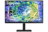 SAMSUNG S80A Series 27-Inch 4K UHD (3840x2160) Computer Monitor, HDMI, DP, USB Hub with USB-C, HDR10 (1 Billion Colors), Built-in Speakers, Fully Adjustable Stand with Pivot (LS27A800UNNXZA)