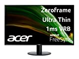 Acer SB271 bi 27.0' Full HD (1920 x 1080) IPS Monitor | AMD FreeSync Technology | Ultra-Thin | Edge-to-Edge | Zero-Frame | 1ms (VRB) | 75Hz Refresh Rate | (HDMI & VGA Ports)