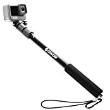 GRAVGRIP Pole - Metal Construction: 13-33' Waterproof Extension Pole (Stick) for GoPro Max Fusion Hero 9 8 7 6 5 Session 4 3+ 3 2 HD, DJI Osmo Action, Insta360 ONE R, Action Cameras