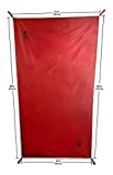 NEAR ZERO Ultralight Footprint Ground Tarp for 2-Person Tent 20D Ripstop Nylon (2P, with Clips)