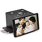 DIGITNOW Slide Scanner & Slide Viewer with a large 5” LCD screen that converts scanned color & B&W Negatives and 50mm slides, 135,110,126 & Super 8 slides into high-resolution 22MP JPEG Digital Photos