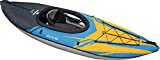 Aquaglide Noyo 90 Inflatable Kayak - 1 Person Touring Kayak with Cover