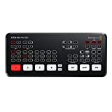 Blackmagic Design ATEM Mini Pro ISO Live Production Switcher - with Kramer USB-C 3.1 Gen-1 to USB-A Female Adapter Cable, Kramer Standard HDMI (M) to HDMI (M) Cable, 6'