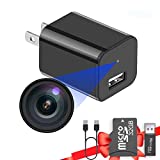 32G Hidden Camera,Spy Camera with HD1080P ,Hidden Cameras，Nanny Cam,Spy Cam with Piano Paint ,Small Surveillance Camera for Bedroom/Bathroom/Meeting