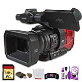 Panasonic AG-DVX200 4K Professional Camcorder (AG-DVX200PJ8) W/ 64GB Memory Card, Cleaning Set and More.