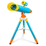 Little Experimenter Telescope for Kids – Children Telescope + Projector and 24 Space Images, Including Educational Activity Book – Great Educational and Space Toy for Kids
