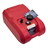 Attwood 8806LPG2 EPA and CARB Certified 6-Gallon Portable Marine Boat Fuel Tank with Gauge