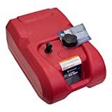 Attwood 8806LP2 Epa Certified 6 gallon Portable Fuel Tank, Red