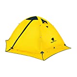 GEERTOP 2 Person Camping Tent Lightweight 4 Season Waterproof Double Layer All Weather Outdoor Survival Gear for Backpacking Hiking Travel - Easy Set Up