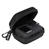 Case for GoPro JSVER Carrying Case for GoPro Hero 9, Hard Shell Travel Storage Case for Hero 10/9/8/7/6/5/4/3, AKASO EK7000, Campark ACT74, YI Action Camera (Black)