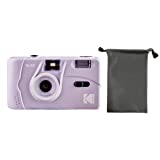 Kodak M38 35mm Reusable Film Camera, Focus Free, Build in Powerful Flash, Bundle with Camera Bag (Lavender)