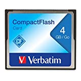 Verbatim 4GB CompactFlash Memory Card, 95188 Black