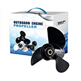 Max Motosports Propeller fit Johnson Evinrude 45 to140 HP 2411-133-17 13-1/4x17 Prop 13.25x17 Pitch