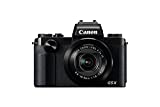 Canon PowerShot G5 X Digital Camera w/1 Inch Sensor and built-in viewfinder - Wi-Fi & NFC Enabled (Black) (Renewed)