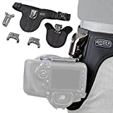 Spider Holster - SpiderPro DSLR Dual Camera System v2 - The Professional self Locking, Quick Draw Carry System for (2) DSLR Cameras and Heavy Gear!