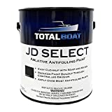 TotalBoat JD Select Ablative Antifouling Bottom Paint for Fiberglass, Wood and Steel Boats (Black, Gallon)