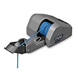 Trac Outdoors Deckboat 40 AutoDeploy-G3 Electric Anchor Winch - Anchors Up to 40 lb. - Includes 100-feet of Pre-Wound Anchor Rope with Use (69005), Gray