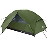 Forceatt Tent 2-3 Person Camping Tent, Waterproof and Windproof 3-4 Seasons Ultralight Backpack Tent, can be Installed Immediately, Suitable for Hiking, Camping, Outdoor (2-Person-Dark Green)