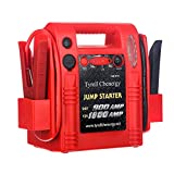 Tyrell Chenergy 1800/900 Peak Amp 12V/24V Jump Starter, Truck Battery Booster Pack, and Commercial Jumper Cables,Includes DC/USB Power for Charging Phones and Tablets,Jump Box Battery Clamps