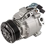 AC Compressor & A/C Clutch For Mitsubishi Lancer Outlander & Outlander Sport Replaces QS90 w/ 6-Groove 95mm Pulley - BuyAutoParts 60-03149NA New
