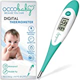 OCCObaby Clinical Digital Baby Thermometer - Flexible Tip and 10 Second Fever Read by Rectal & Oral | Waterproof Medical Thermometer for Infants & Toddlers