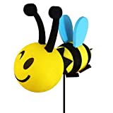 YGMONER Happy Bee Car Antenna Topper - Antenna Ball (Bee)