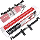 The Bracketeer Car Fire Extinguisher Bracket | Universal Design Fits Most Vehicles | 20,000 Sold