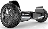 EPIKGO Self Balancing Scooter Hover Self-Balance Board - UL2272 Certified, All-Terrain 8.5” Alloy Wheel, 400W Dual-Motor, LG Battery, Board Hover Tough Road Condition [Classic Series, Space Grey]